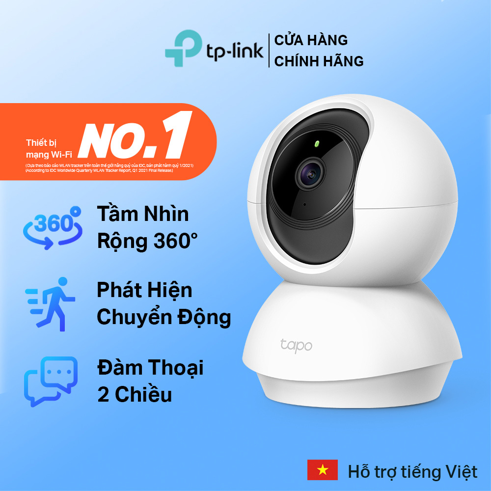 [Hỏa Tốc] Camera Wifi TP-Link Tapo C200/ C210/ C211/ C212/ C220 Full HD 2MP/3MP/2K QHD Quay Quét 360