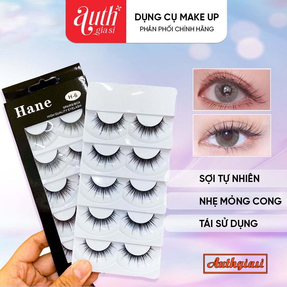 Mi giả lông chồn HANE siêu xinh đủ mã không gây cộm mắt