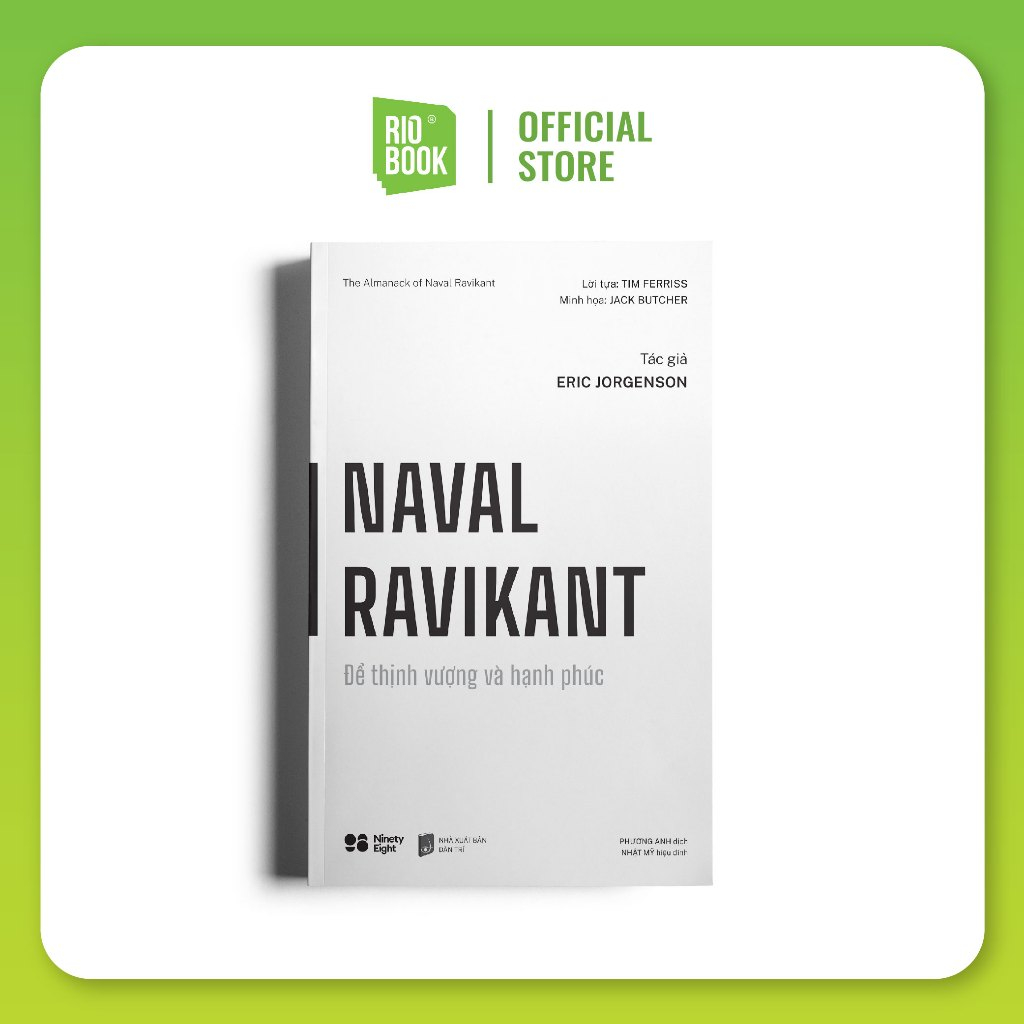 Sách - Naval Ravikant - Để thịnh vượng và hạnh phúc