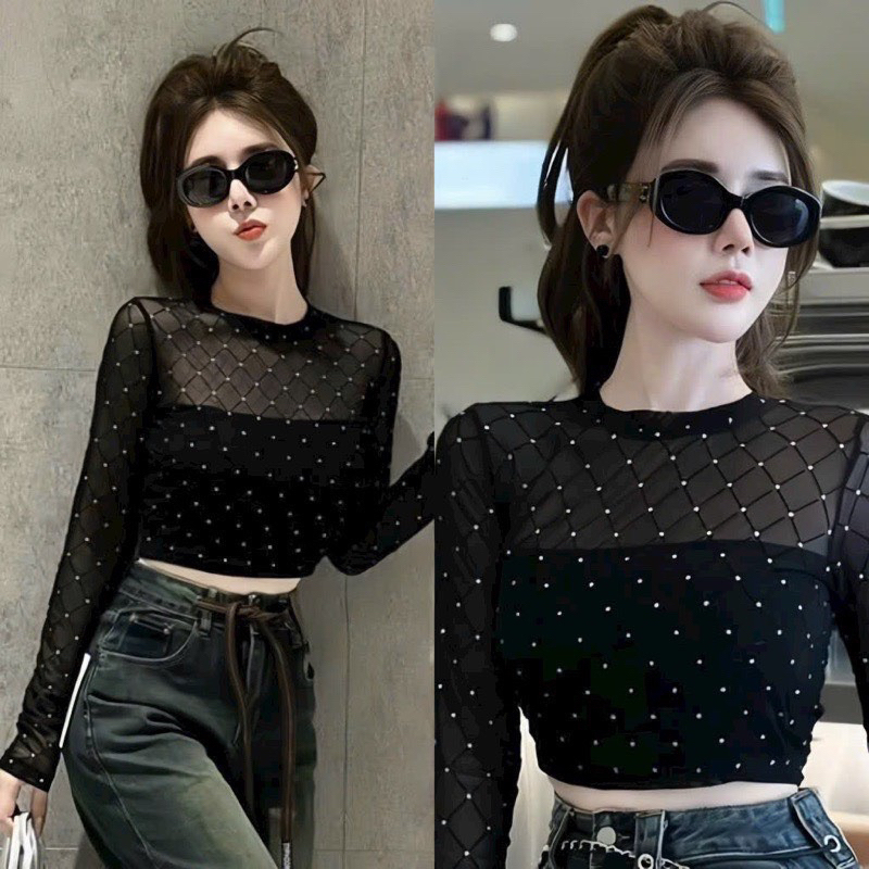 ★韓国大人気★【Angelnumber555】 Protagonist crop top Angel number 555] Protagonist crop top 正規品 韓国ブランド