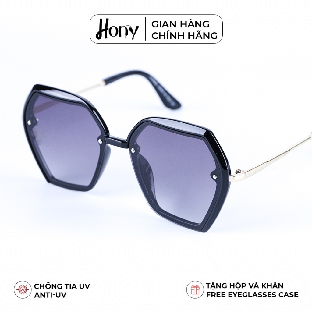 Kính râm Nữ thời trang HONY - Khung viền hợp kim cá tính
