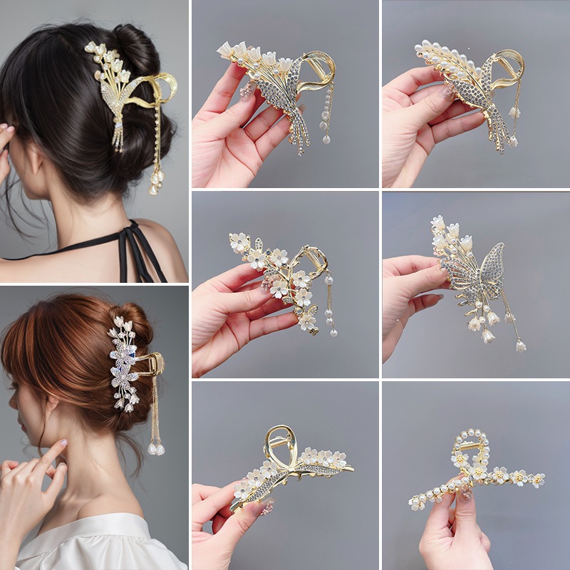 Kẹp tóc nữ thanh lịch thời trang - kẹp tóc giá rẻ
