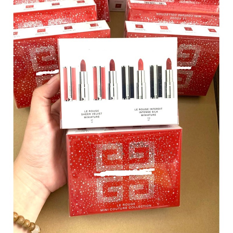 Givenchy Le Rouge Mini Couture Lipstick Set of popular 4