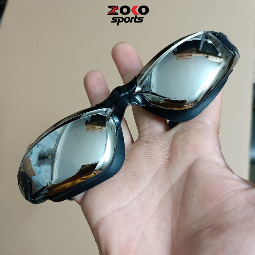 Kính bơi nam cao cấp, mắt kính tráng gương tặng kèm hộp đựng , bảo hành 1 năm lỗi 1 đổi 1.