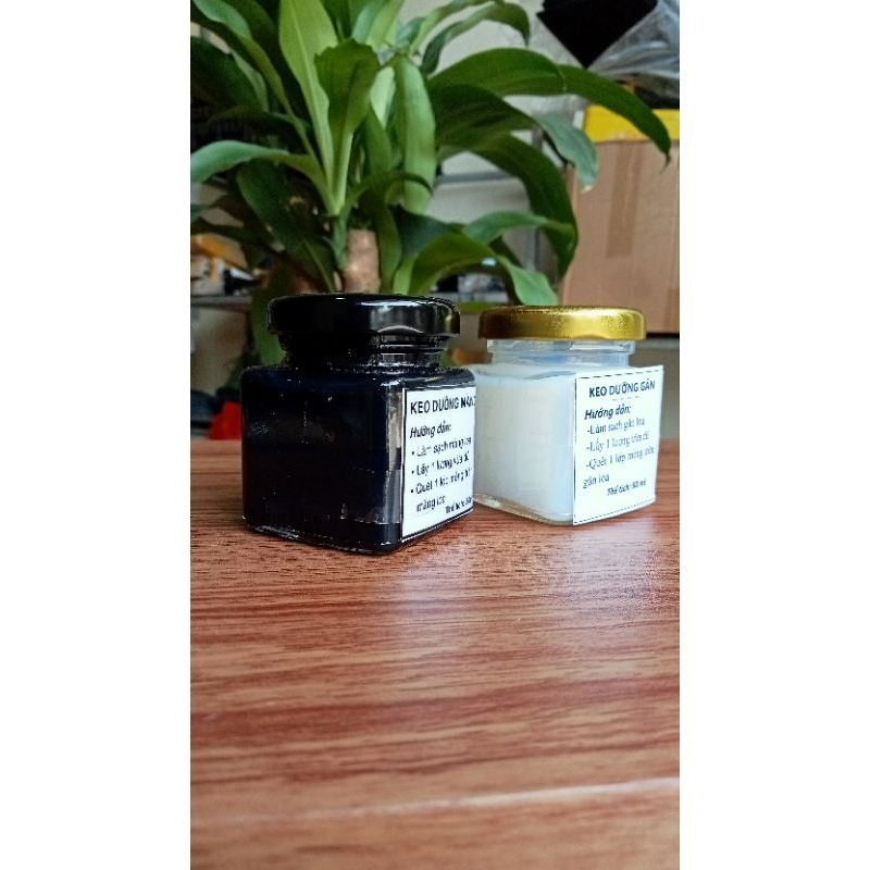 Combo keo dưỡng màng loa, dưỡng gân loa loại đặc biệt dung tích 50ml tặng kèm chổi cọ