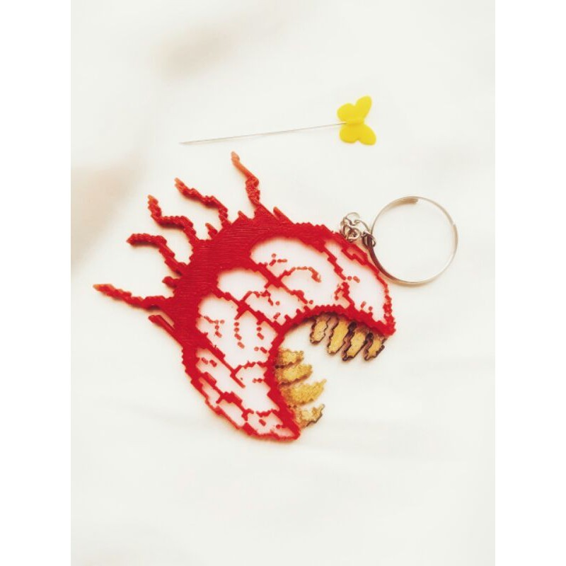 Móc khóa Eye of Cthulhu rong Terraria