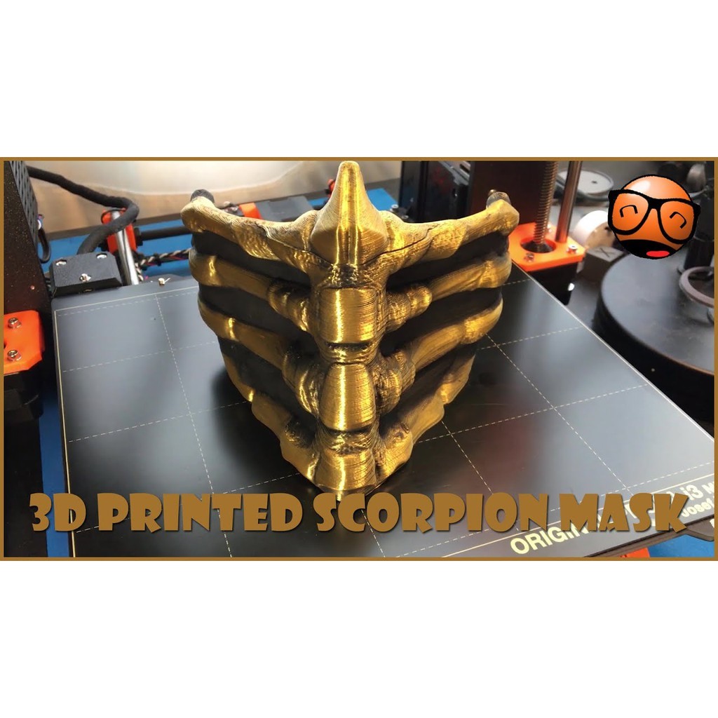 Mặt nạ Scorpion Mortal Kombat cực chất