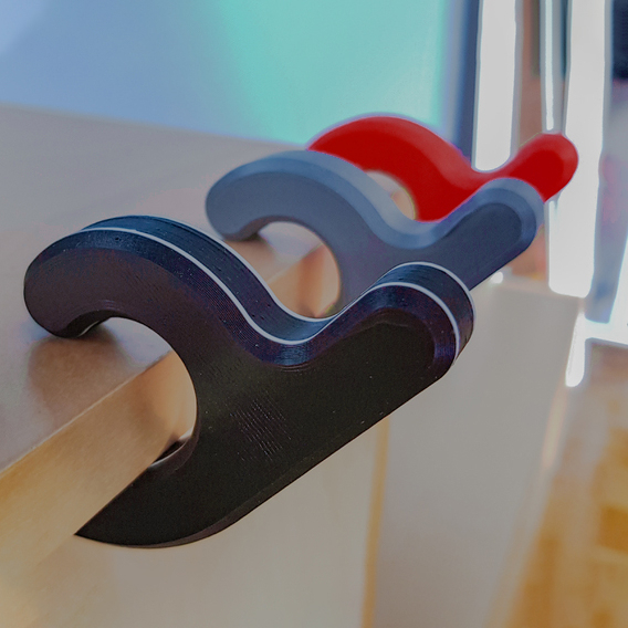 Móc treo chắc chắn không cần keo dính Fibonacci