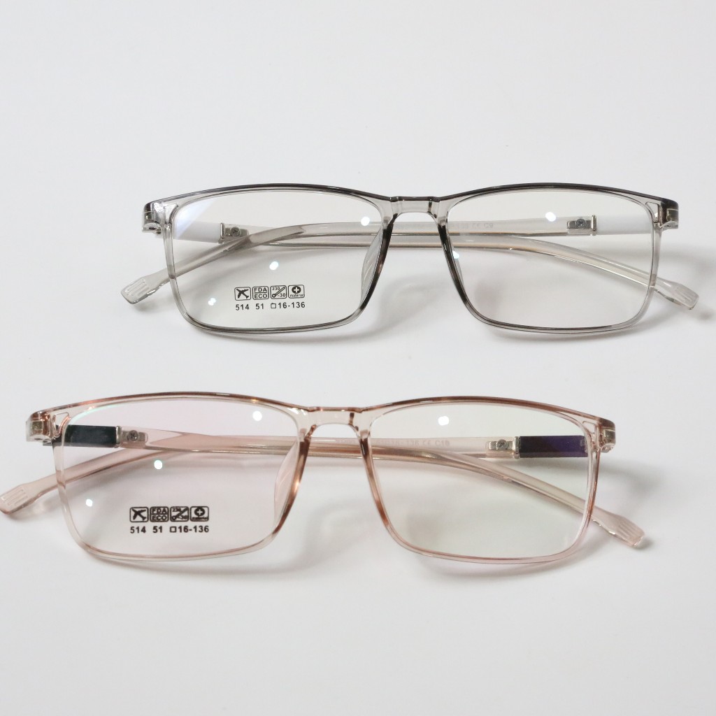 Mắt kính Unisex thời trang HONY - Gọng nhựa vuông thời trang