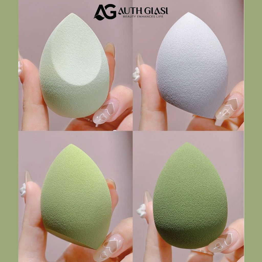 [CHÍNH HÃNG] Bông mút trang điểm tán nền cao cấp mềm mại kèm hộp đựng tiện lợi 4 món-5 món-6 món-7 món (Màu ngẫu nhiên)