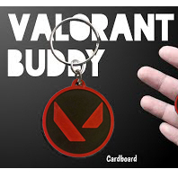 Móc khóa huy hiệu Valorant nhiều màu