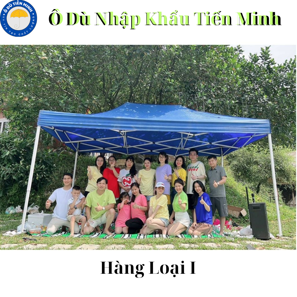 Nhà Bạt Di Động Mái Che Cao Cấp 3Mx4.5M Khung Sắt Tĩnh Điện Không Gỉ Vải Bạt Che Nắng Ngoài Trời Bảo Hành 2 năm Ô