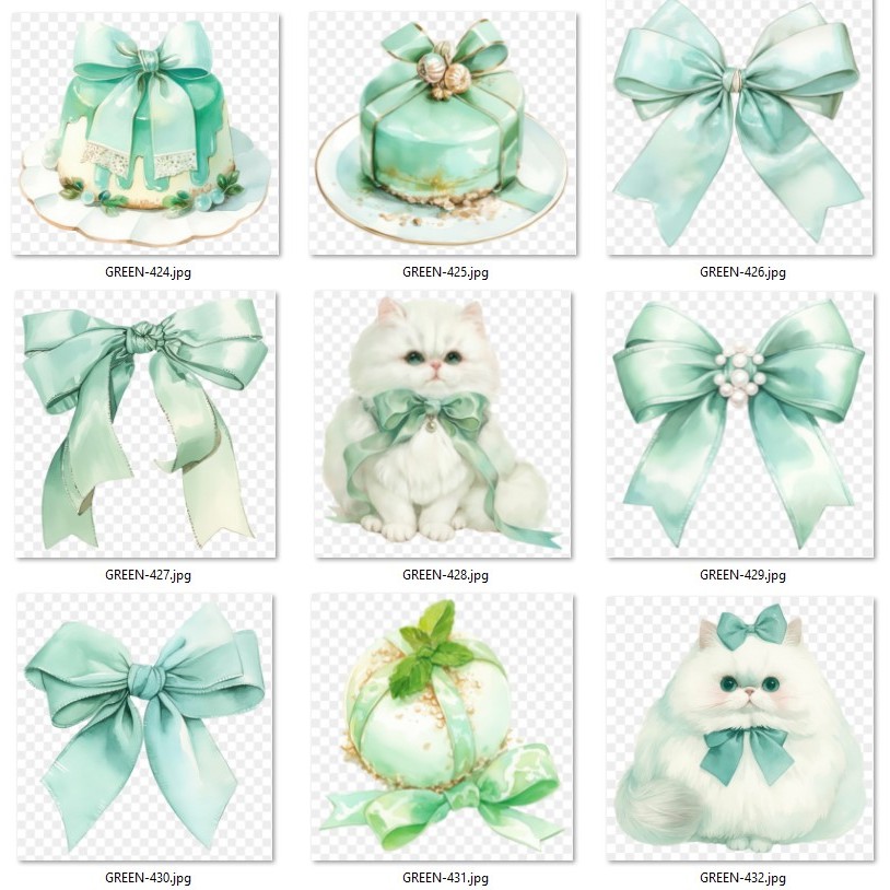 Hình Ủi Nhiệt Chủ Đề Màu Xanh Lá 48