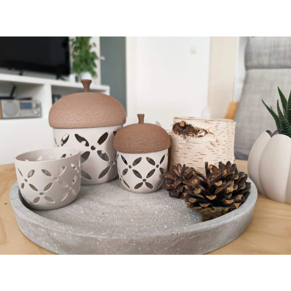 Hộp đưng kẹo, hạt hình hạt Acorn hạt sồi