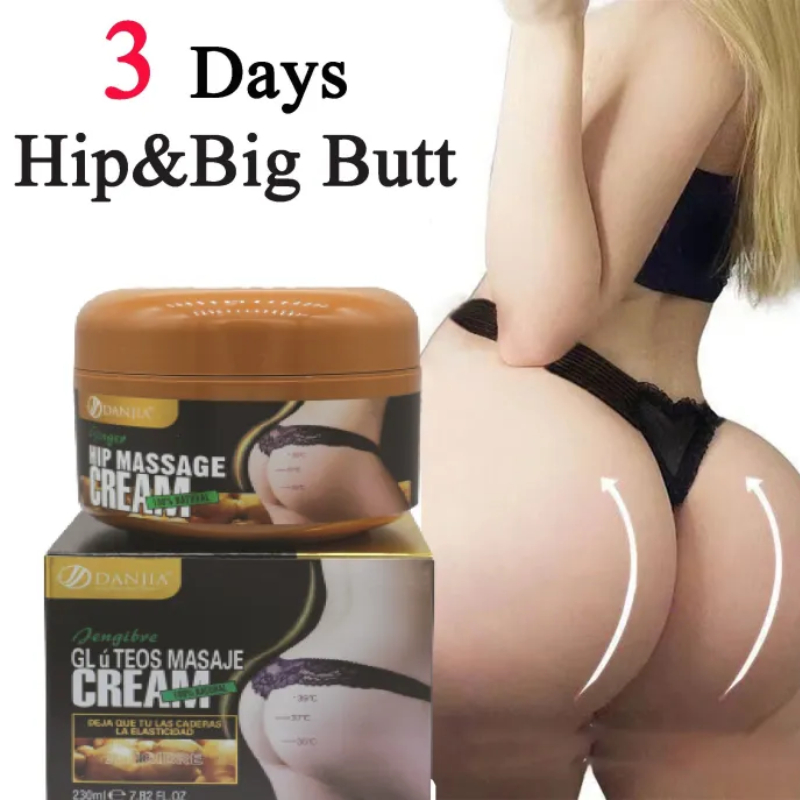 [Hộp Bự] Kem Làm Tăng Mông Nhanh Chóng 230ml Giúp Mông Cong Trắng Mịn Hết Mụn Hết Thâm Giner Hip Massage Cream