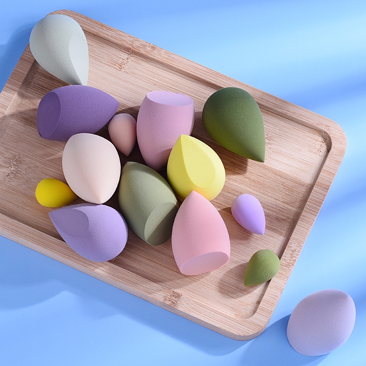 [COMBO] Bông mút trang điểm tán nền che khuyết điểm Giọt Nước - Trứng Vát - Hồ Lô  full size (Màu ngẫu nhiên)