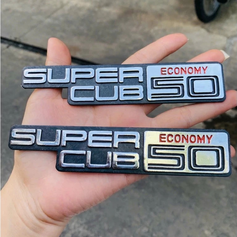 TEM CHỮ NỔI SUPER CUB 50,TEM CHỮ NỔI SUPER CUB 50