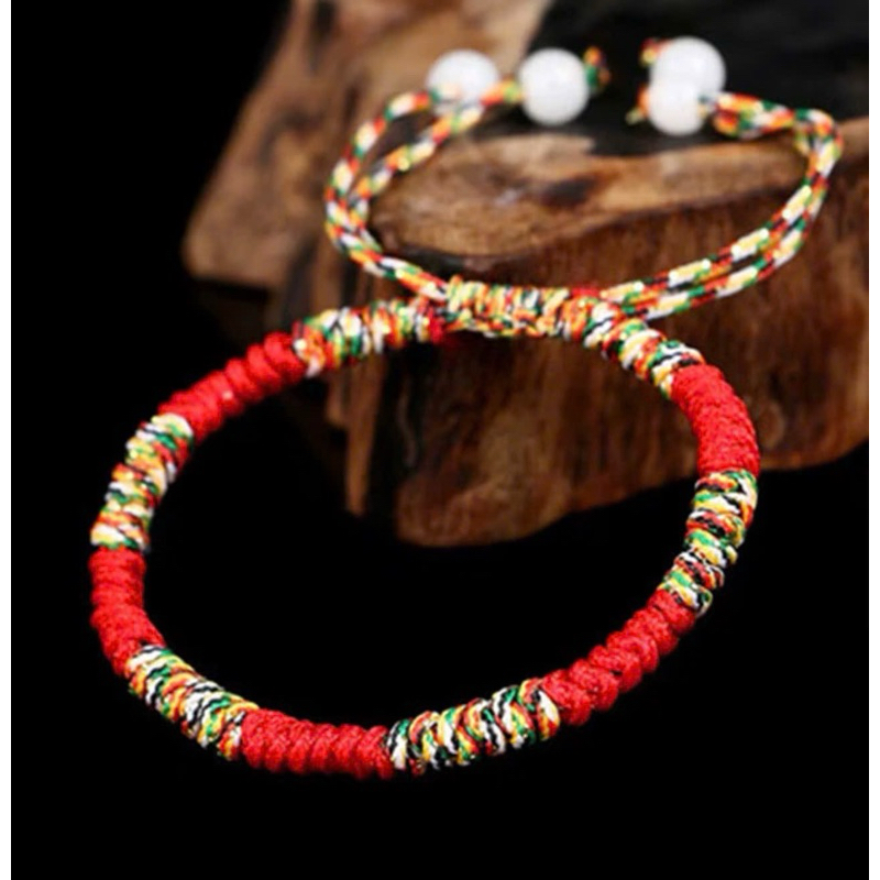 Combo 100 Vòng Tay Chỉ Ngũ Sắc Tây Tạng - Điều chỉnh kích thước cổ tay