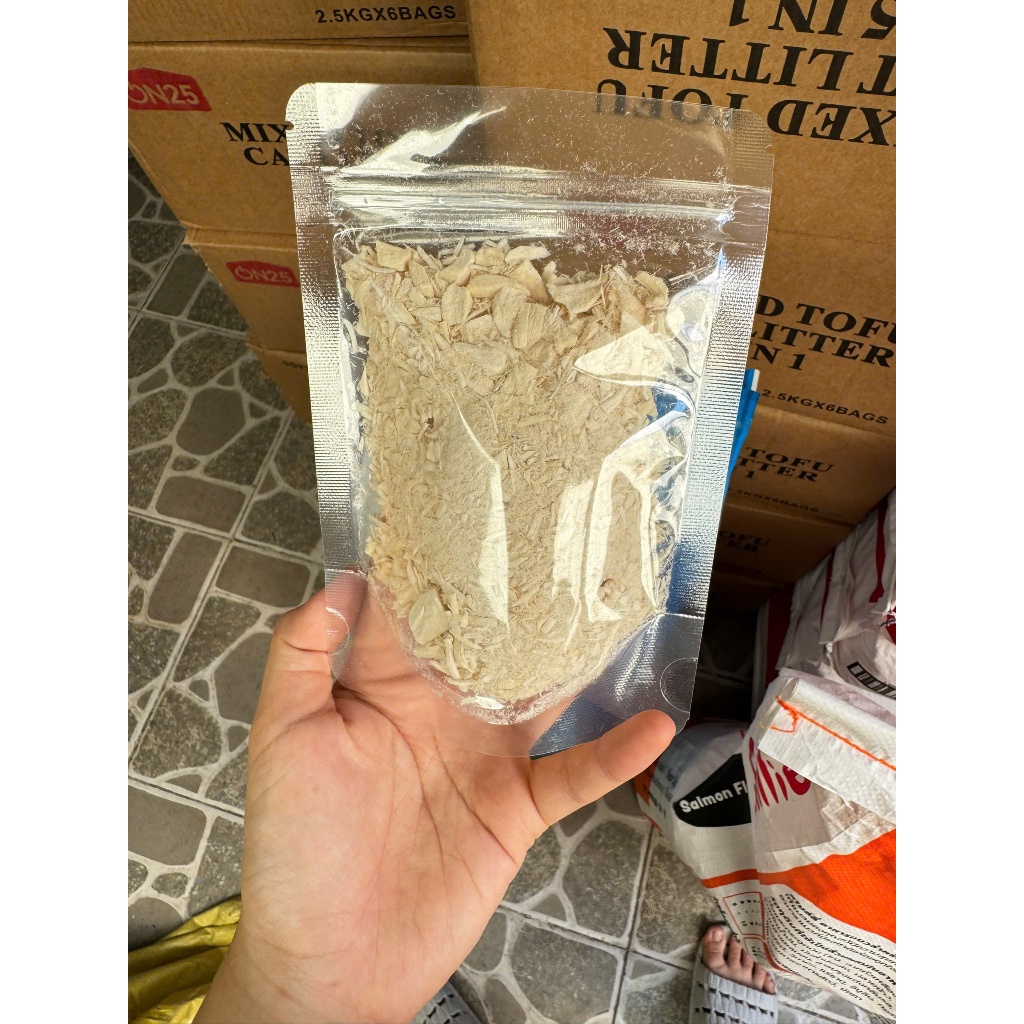 Ruốc Gà Sấy Khô Cho Mèo, Thịt Sấy Vụn Cho Chó Mèo Trộn Hạt, Cơm, Pate Bổ Dưỡng