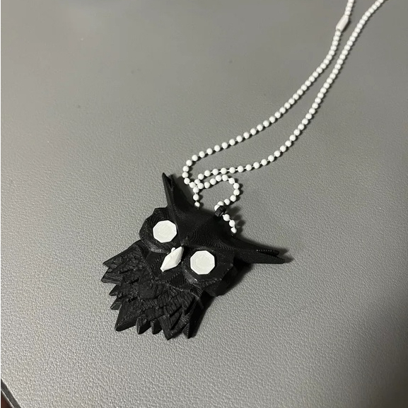 Mặt charm dây chuyền hình cú Midnight Hunter