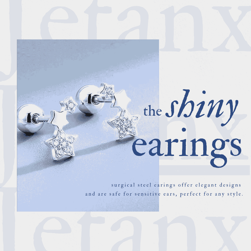 KHUYÊN TAI 3 SAO ĐÁ [1 chiếc]