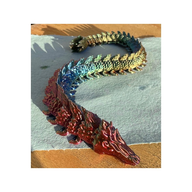 Mô hình rắn biển có khớp trang trí Sea serpent 3D