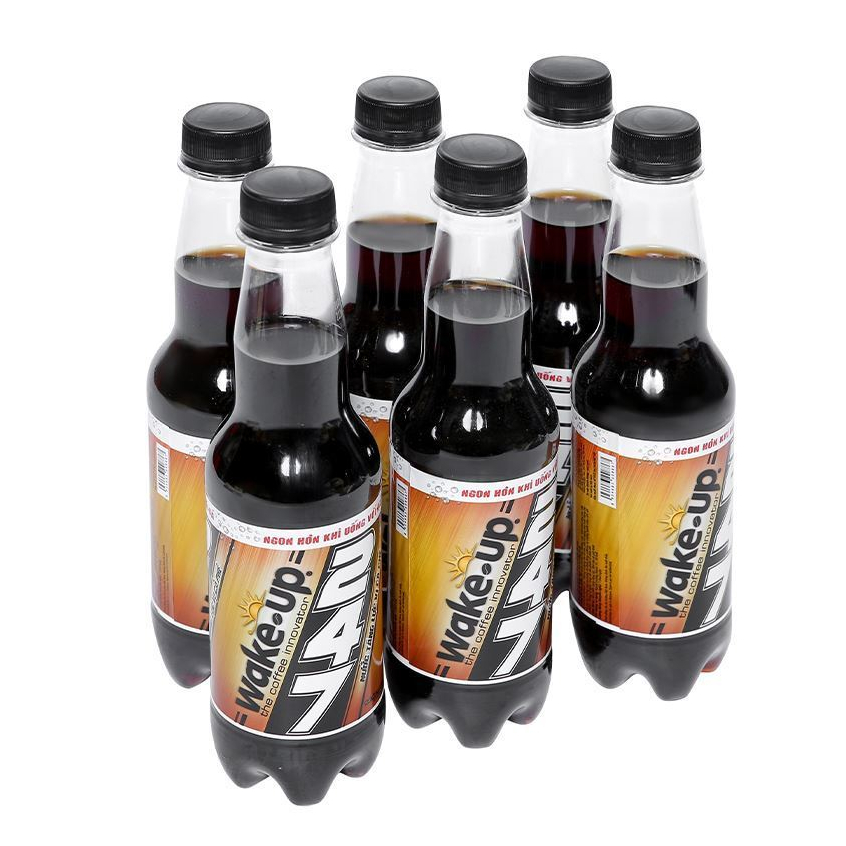 Nước tăng lực Wake Up 247 vị cà phê 330m 6 chai