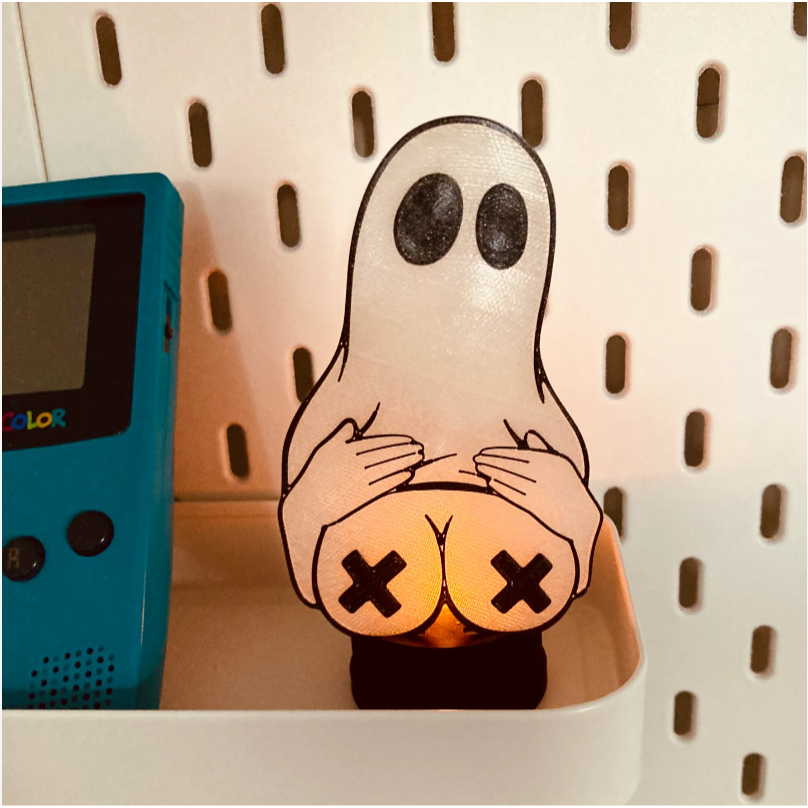 Mô hình Ma chơi 2D trang trí để bàn XX