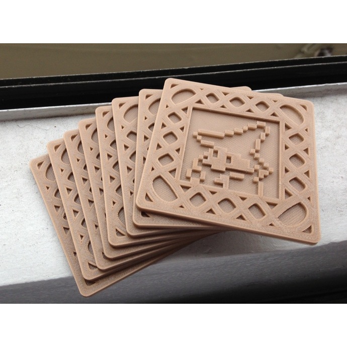 Miếng lót cốc 8 Bit độc đáo