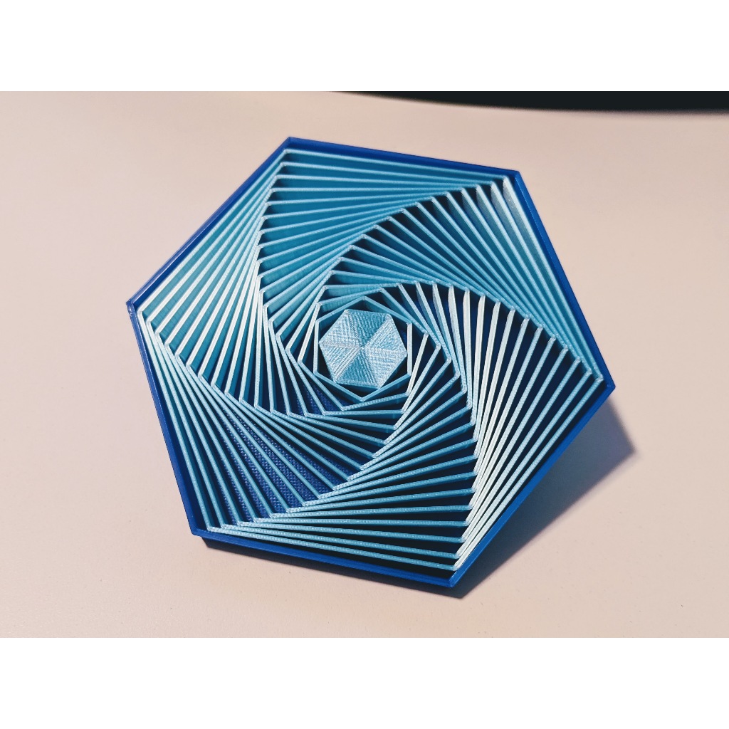 Đĩa đế để cốc độc đáo hình lục giác Hexagon