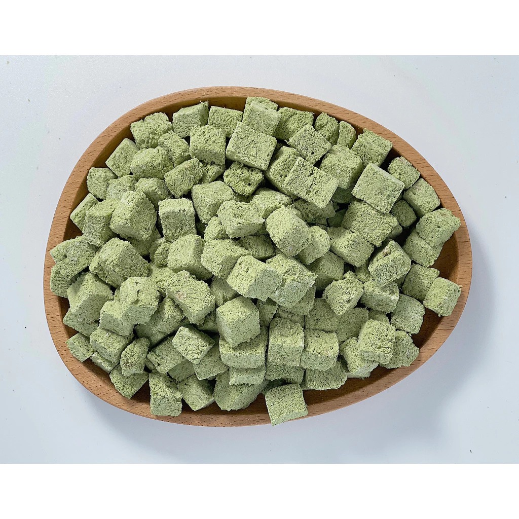 [500g] Viên Cỏ Mèo Mix Thịt Gà Hỗ Trợ Tiêu Búi Lông, Nhuận Tràng, Rau Xanh Cho Mèo