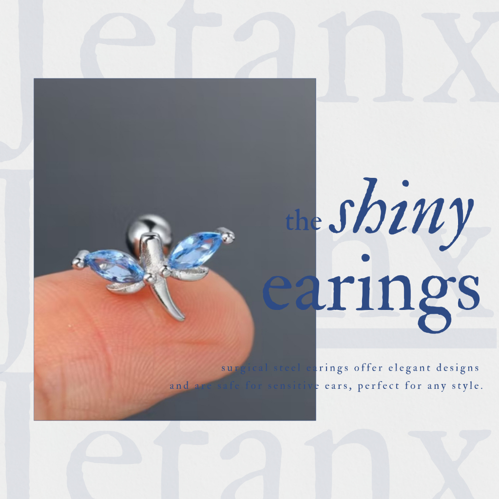 Khuyên Tai Cánh Tiên ANGEL CRYSTAL JetanX (1 chiếc)