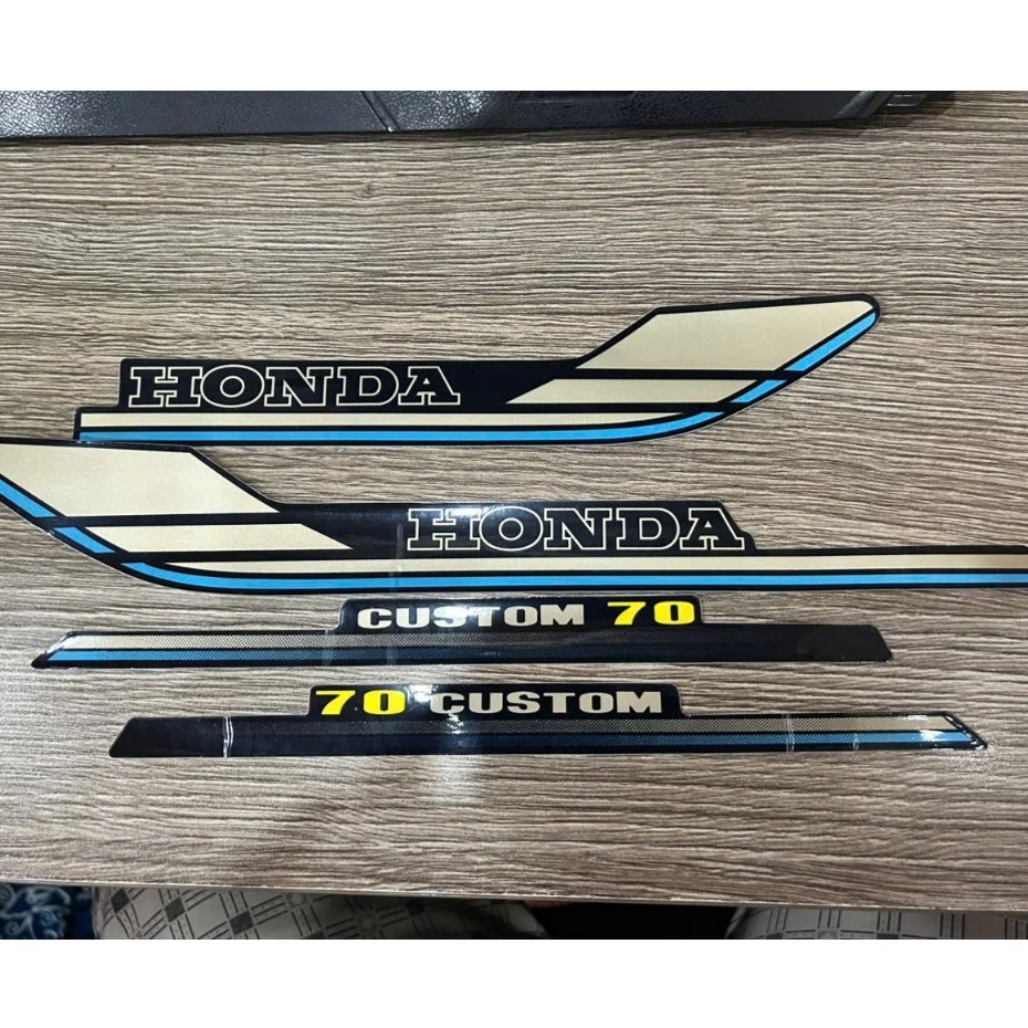 BỘ TEM XE CUB 82_50 _82_70 +90_LOẠI 3 LỚP HÀNG ĐẸP