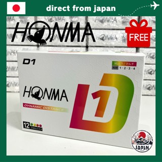 HONMA D1 Golf Ball 2024 | Soft Feel Balls | Distance Performance for All Swing Speeds