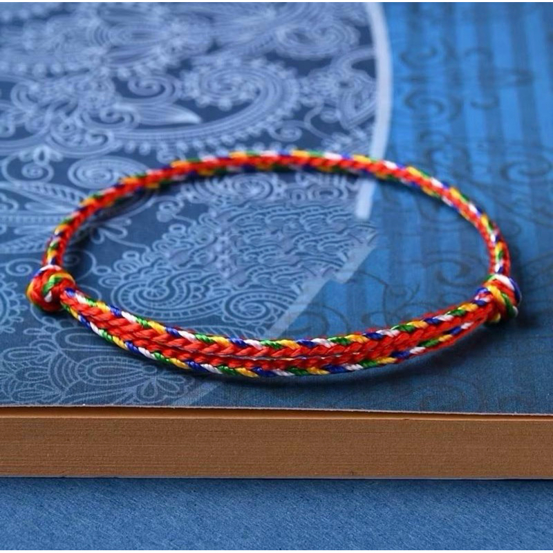 Combo 100 Vòng Tay Chỉ Ngữ Sắc 0.3m