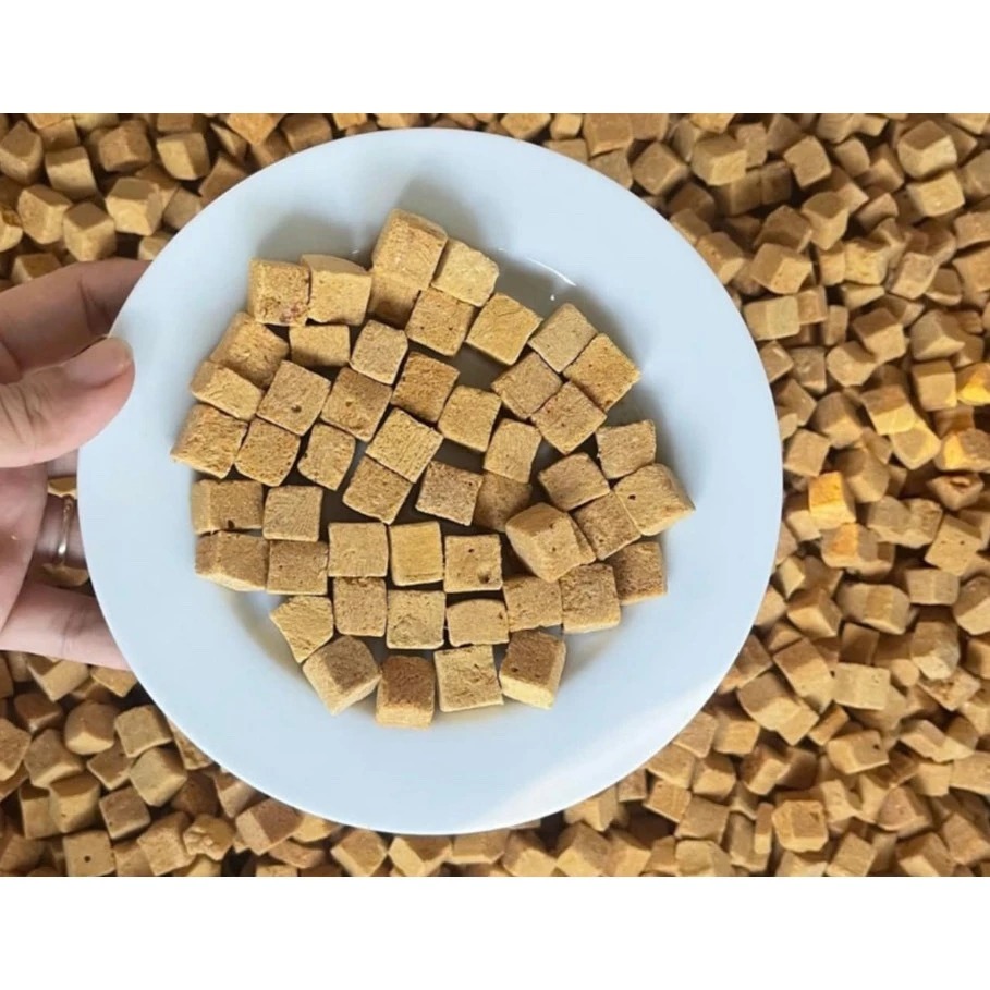 Gà Viên Mix Bí Ngô Hỗ Trợ Đường Tiêu Hoá, Tăng Cân, Tăng Cơ, Giúp Mèo Chó Khoẻ Mạnh Toàn Diện