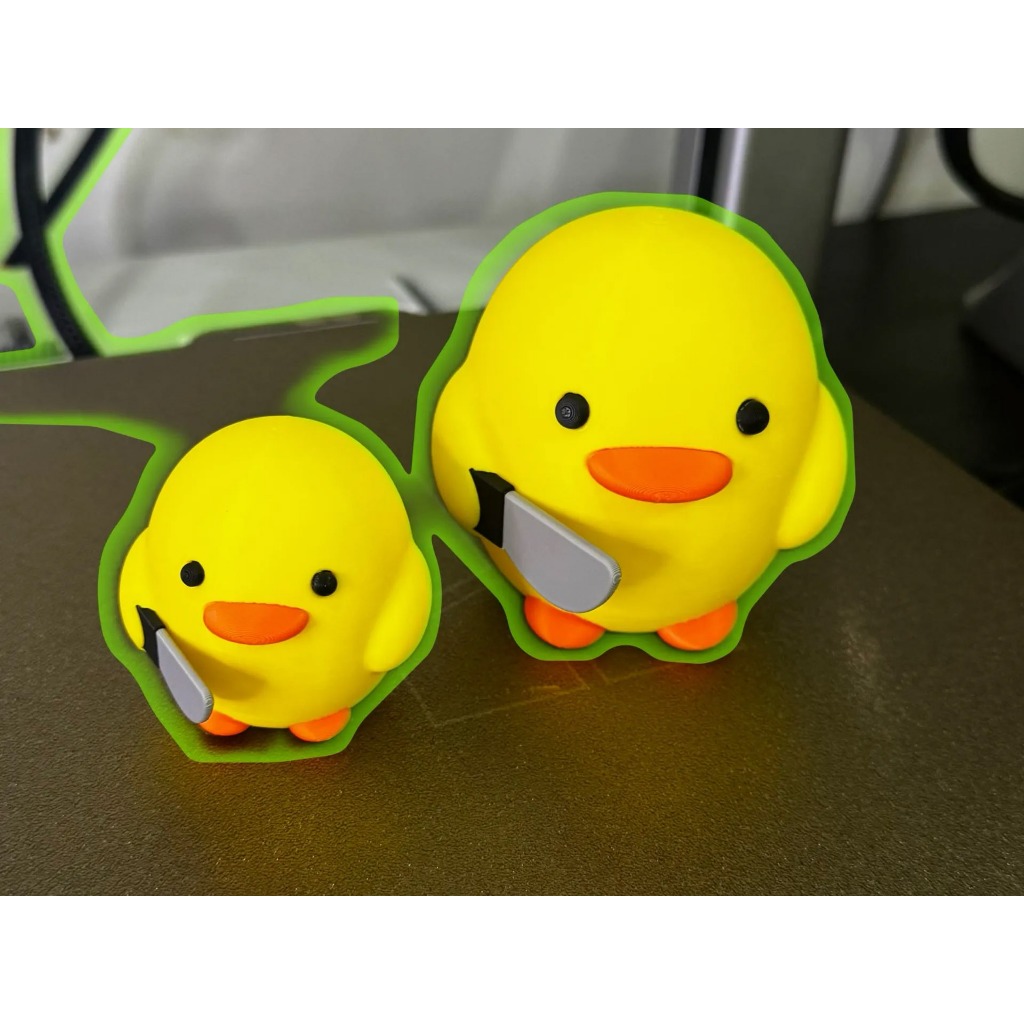 Móc chìa khóa Cute meme Duck