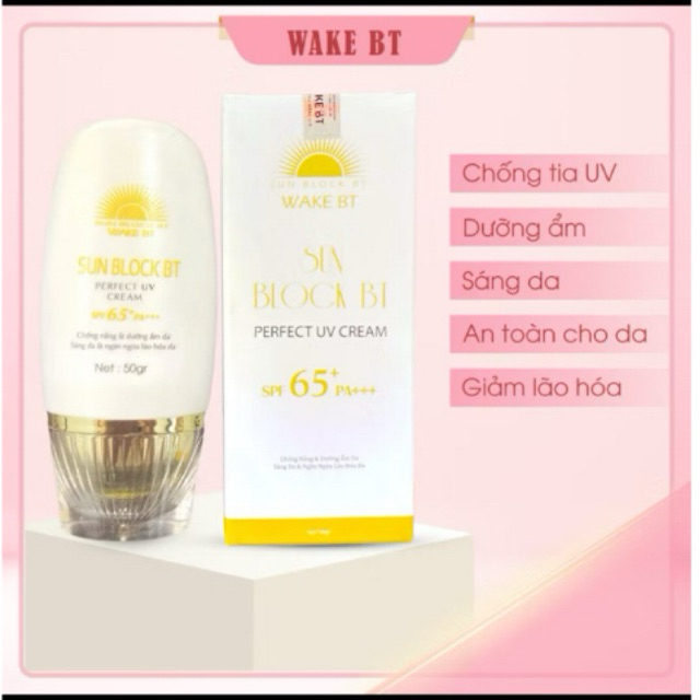 Kem chống nắng Sun block SPF65+ siêu mạnh