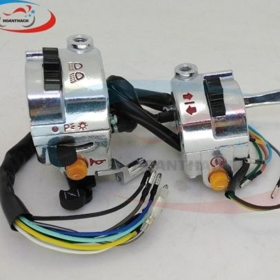 BỘ CỤM CÔNG TẮC XE CUB 82 CÓ ĐÈ - 2 BÊN TRÁI -PHẢI
