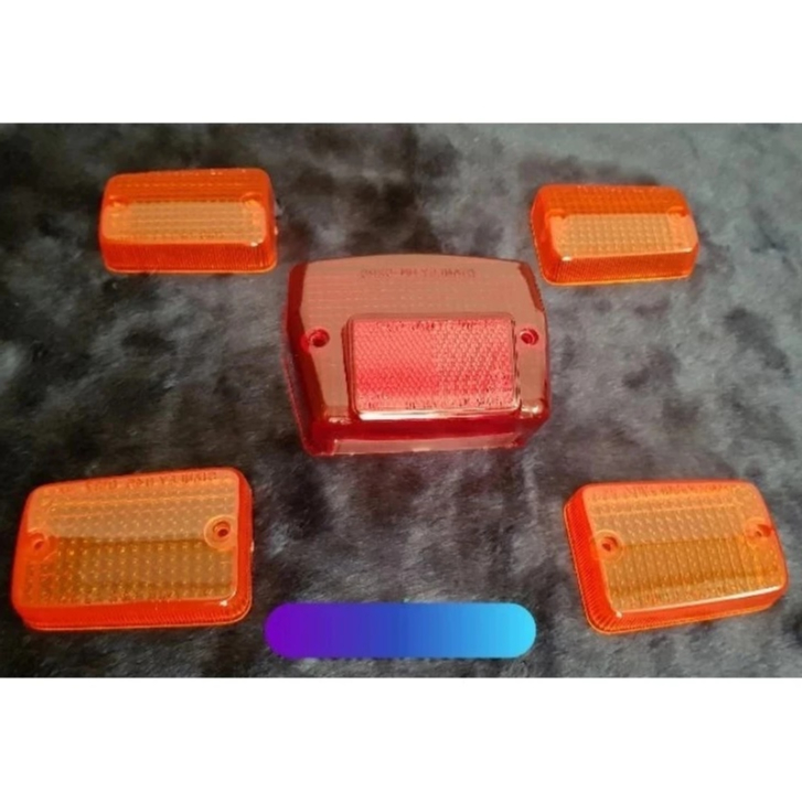 BỘ NẮP CHỤP ĐÈN XINHAN, ĐÈN HẬU CUB 82 ĐÈN VUÔNG LOẠI ĐẸP