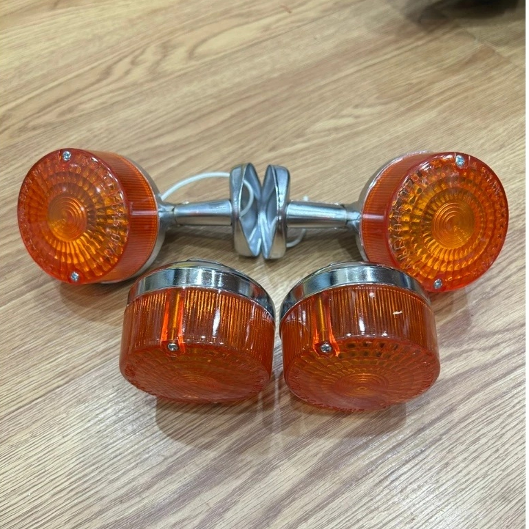 Xi nhan trước sau xe cub 81-86 loại thường, đế sắt