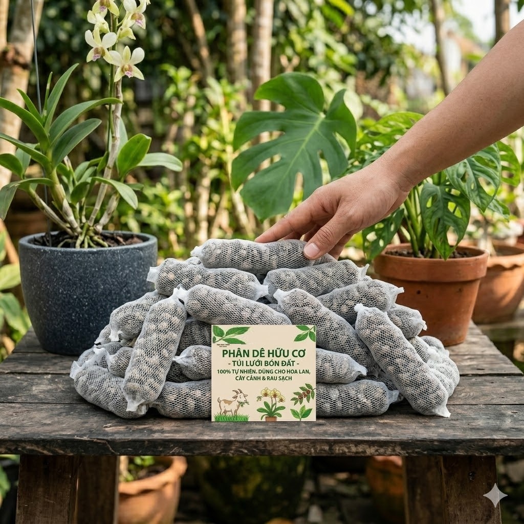 3 TÚi PHÂN DÊ BÓN LAN VÀ CÂY CẢNH