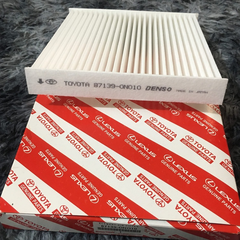 Lọc gió điều hòa, máy lạnh xe Toyota Camry, Innova, Vios, Altis, Fortuner, Yaris. (87139-0N010)