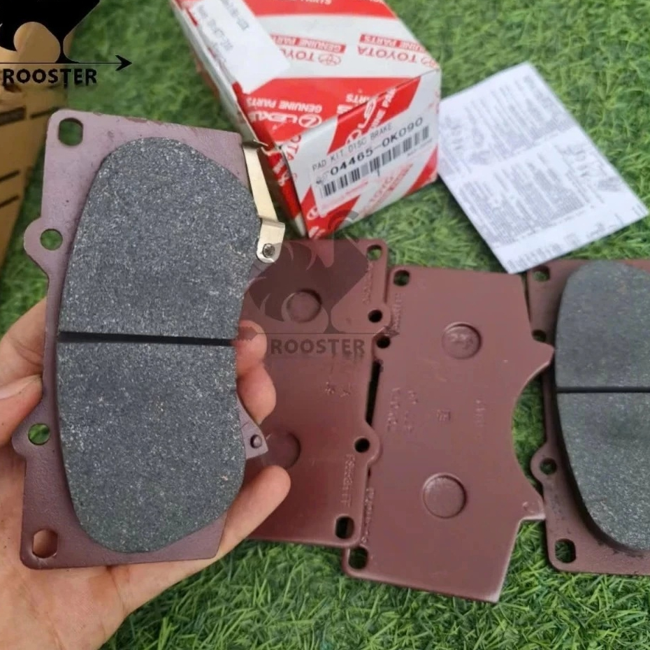 Má phanh trước xe Fortuner (05-22), Hilux (07-22), GX470, Prado. (044650K370,0446560320,044650K090)