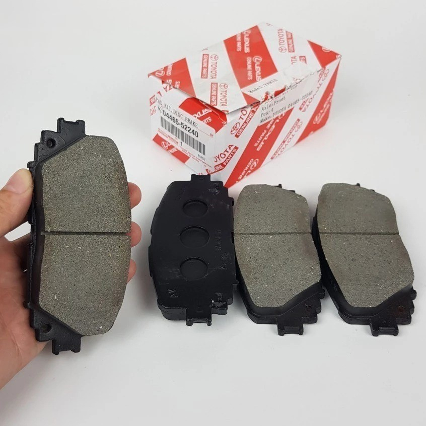 Má phanh trước xe Toyota Vios (2014-2021) (Mã: 0446552240,044650D130)