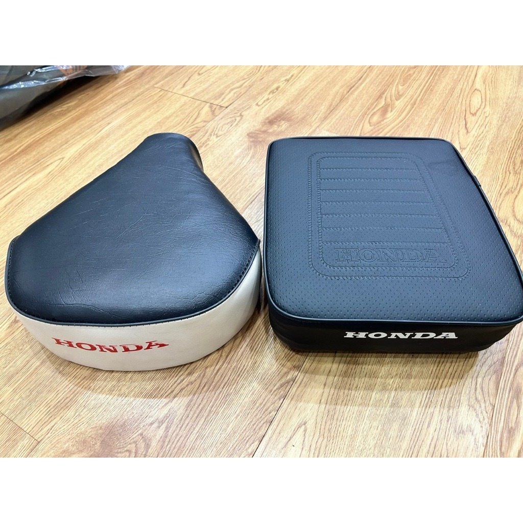 Bộ yên cub hàng đẹp 78/50, 78/70,   Đệm Sau Màu đen mút nguyên khối,