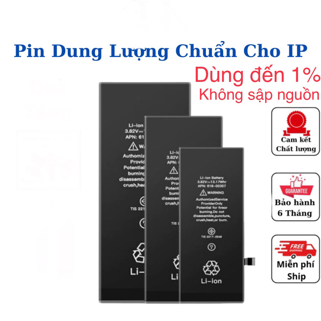 Pin 8P mới dung lượng chuẩn OEM