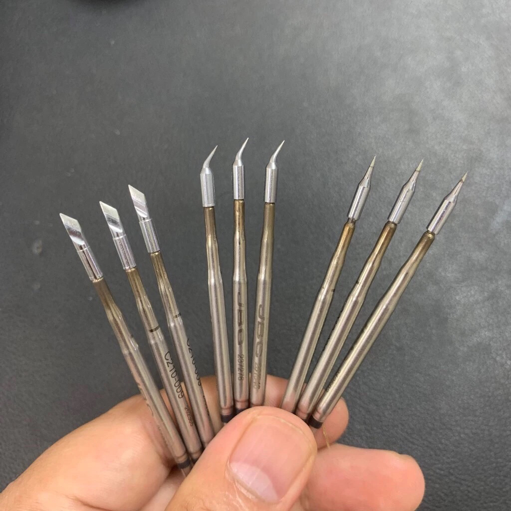 Mũi hàn JBC C210 zin đã qua sử dụng nguyên bản, đóng lại đầu