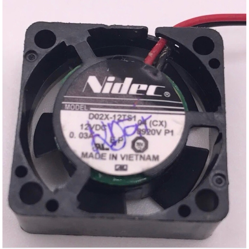 Quạt BLDC không chổi than 5V-12v 25x25mm Nidec