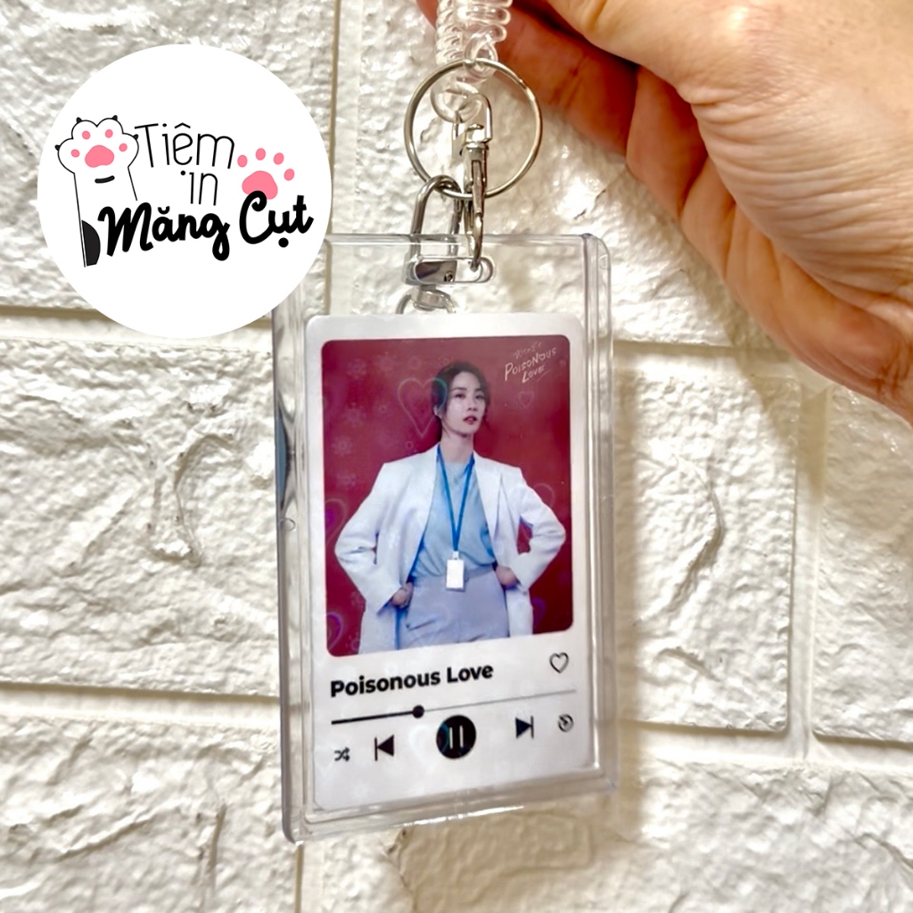 Set Móc Khoá In Ảnh Ginny Jayna Prem Pat Poisonous Love GL Thai